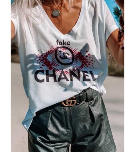 camisetas de chanel de mujer